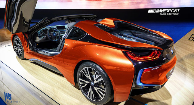  BMW Reportedly Approves i8 Spyder for Production in Late 2015