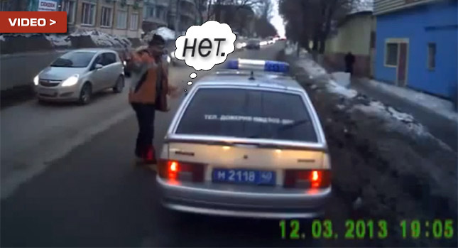  Russian Cops Don’t Give a Damn in Hit-and-Run Incident