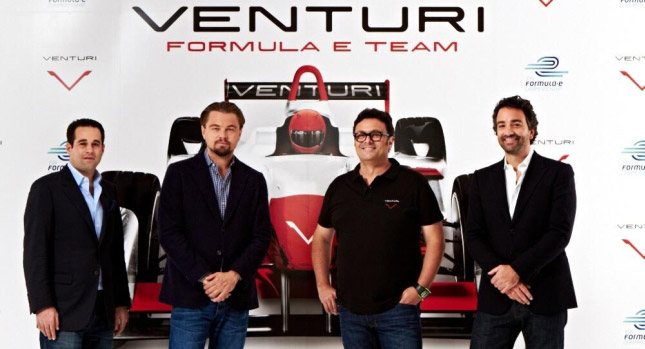  Leonardo DiCaprio Teams up With Venturi and Enters Formula E World