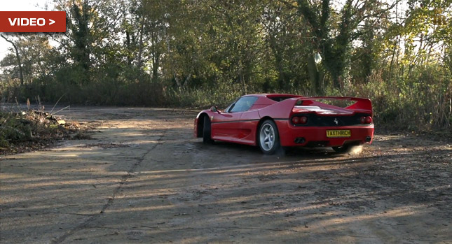  "Tax The Rich" Gives the Slow Motion Treatment to Ferrari F50 Too