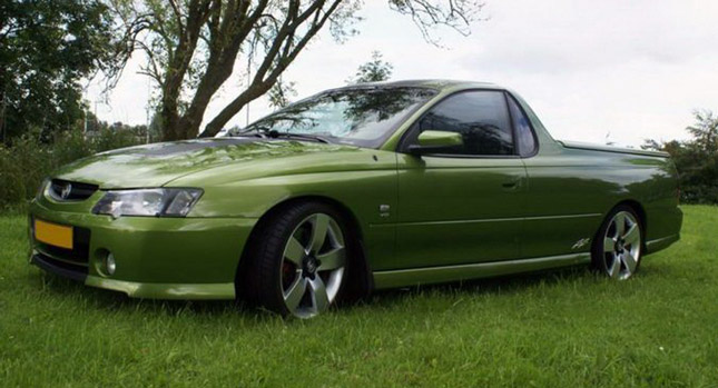  Possibly, the World's Only Left-Hand-Drive Holden Ute Up for Grabs