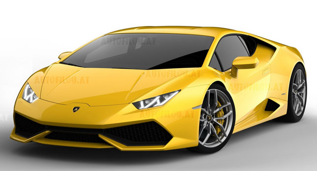  New Lamborghini Huracan/Cabrera: Allegedly First Official Photo and Neat Spy Shot Makeover
