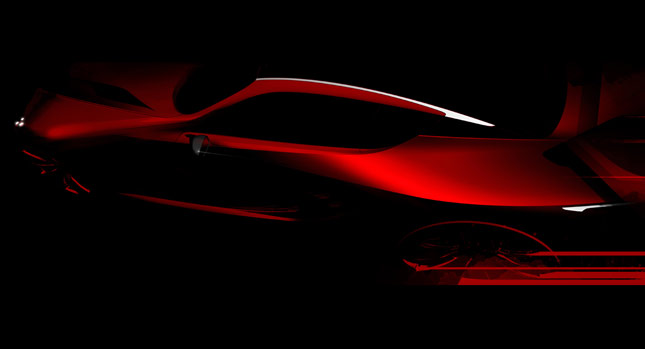  Lexus Flings Out Teaser of New GT6 Vision Concept