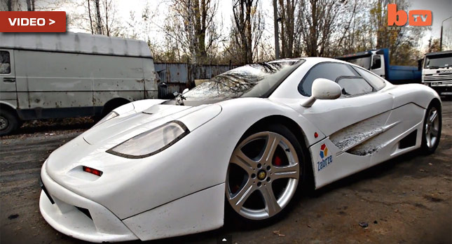  Polish Man Builds McLaren F1 Replica with BMW V12 Out of Scrap and Spare Parts for $32k!