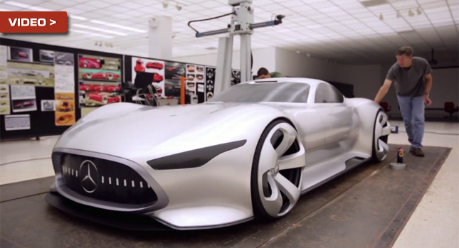  Mercedes Presents the Genesis of the AMG Vision Gran Turismo Concept