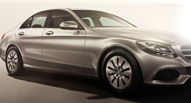 Yay for Hubcaps! Less Glamorous Shots of 2015 Mercedes-Benz C-Class