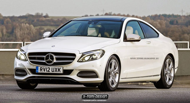  2015 Mercedes-Benz C-Class Rendered in Coupe and Wagon Outfits