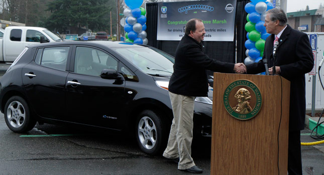 Washington Man Drives 100,000 Miles in His Nissan Leaf | Carscoops