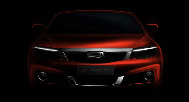 Qoros Teases Its Second Production Model, Will Debut in Geneva