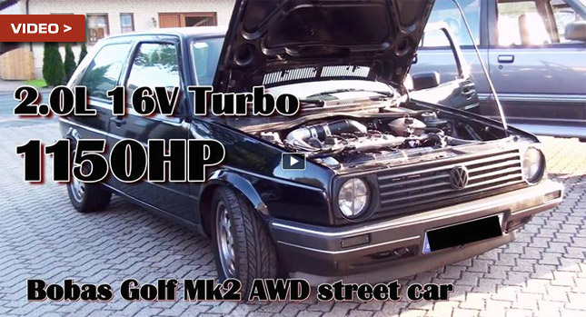  Holy Deutsch Cannoli! Boba's Insane 1,150HP VW Golf Mk2 4MOTION