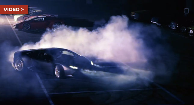  Watch the Wild Lamborghini Huracan Do Donuts in Official Video