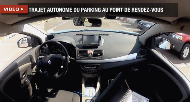  Renault Shows Off its Self-Driving Tech Called PAMU