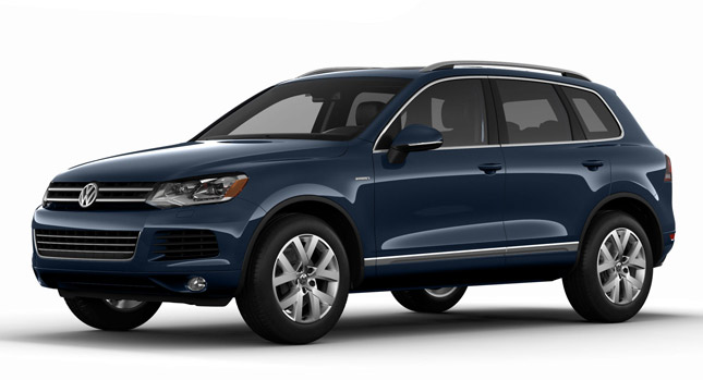 VW Celebrates Touareg's 10th Anniversary with X Limited Edition Diesel in the U.S.