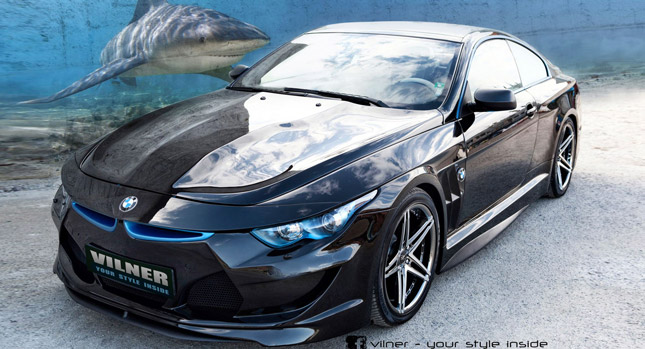 Визуальное преображение классической модели BMW 645i