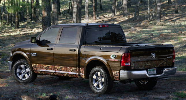  Can You See Me? Ram Brings New 1500 Mossy Oak Camouflage Edition to Detroit
