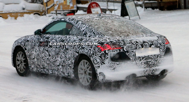 Spied: Audi Wrapping Up Testing of 2015 TT Coupe Ahead of Geneva Debut