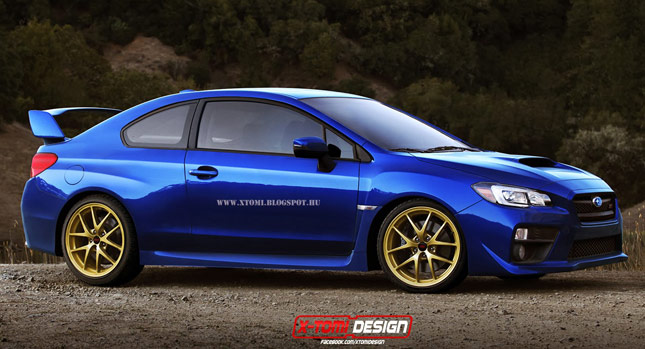  2015 Subaru WRX STI Reimagined as a Coupe; Should it be Made?