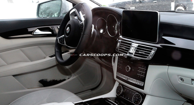  Spied: 2015 Mercedes-Benz CLS Gains Exterior and Interior Revisions