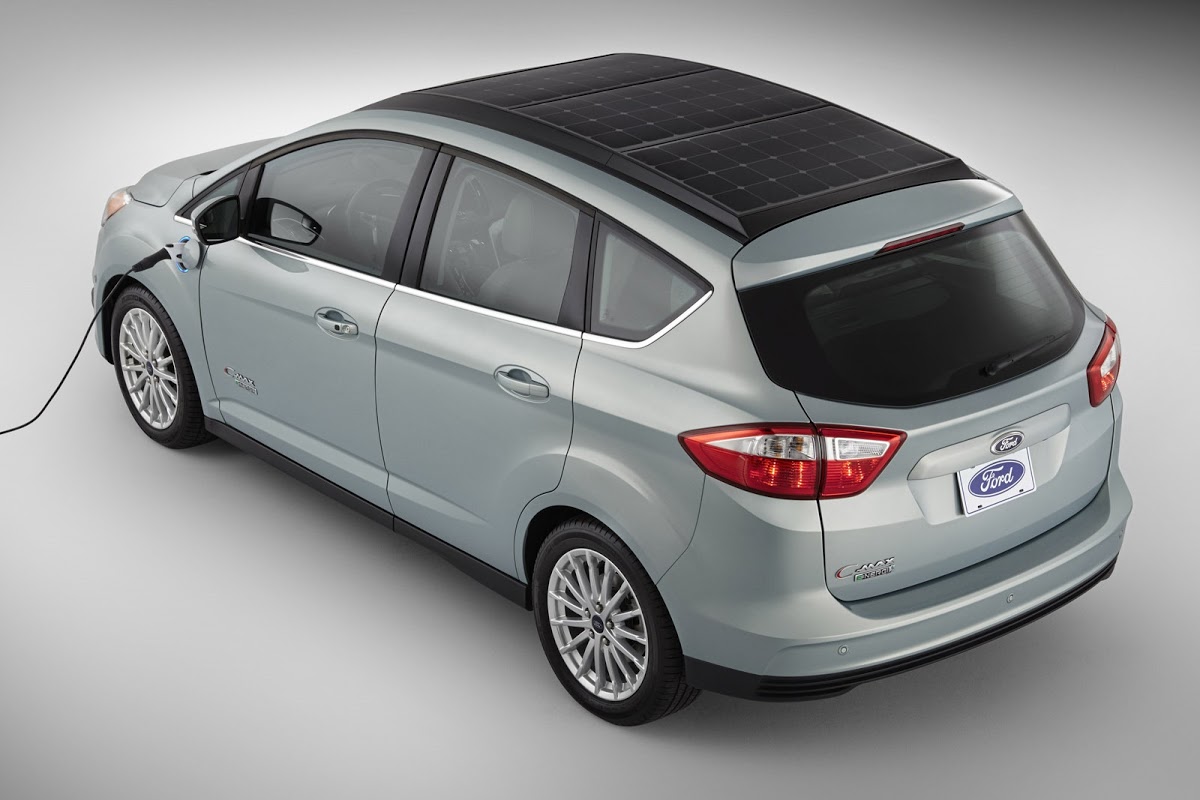 Ford CMax Solar Energi Concept Can Fully Charge Battery via Sun in One Day Carscoops
