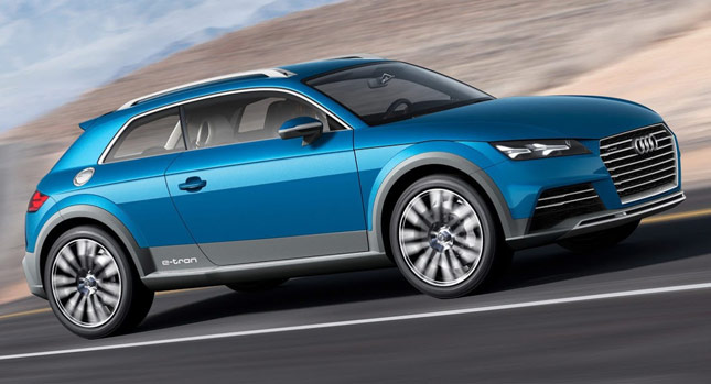  Official: Audi’s Allroad Shooting Brake Concept Features 402HP Hybrid Powertrain