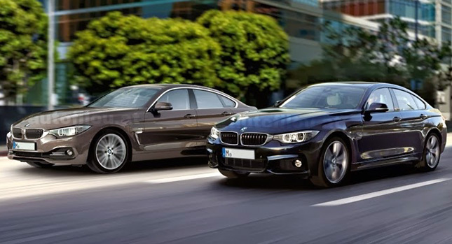  First Official Shots of BMW's New 4-Series Gran Coupe Hit the Web