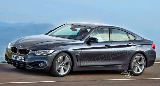 BMW 4-Series Gran Coupe Shows its Two Other Doors in New Rendering