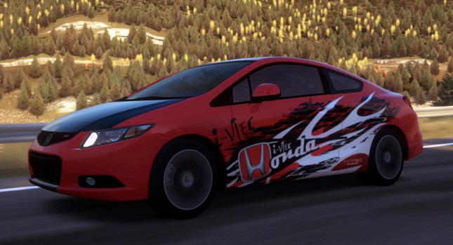  Honda to Turn Virtual Forza Motorsport Civic Si Into a Real Car at Chicago Auto Show