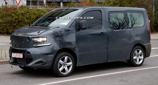  Spied: New Citroen Jumpy May be Inspired by Tubik Concept