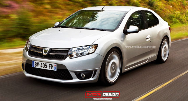  A Digital Interpretation of What a Dacia Coupe Could Look Like