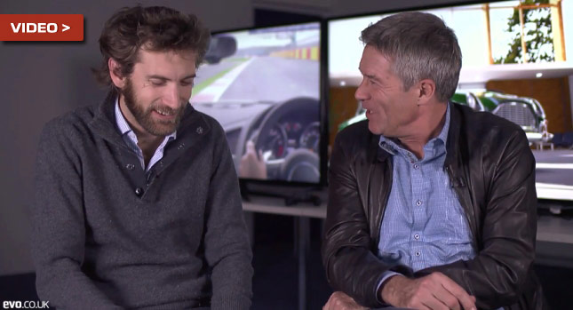  Tiff Needell Helps EVO See Difference between Virtual and Reality in an Audi R8