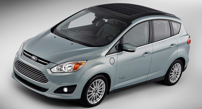  Ford C-Max Solar Energi Concept Can Fully Charge Battery via Sun in One Day