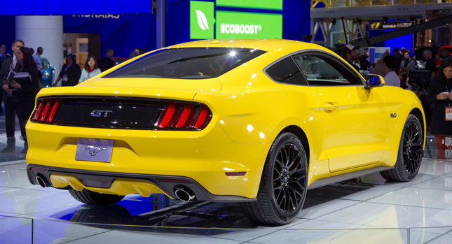  All-New 2015 F-150 and Mustang Share the Limelight at Ford's Detroit Motor Show Booth
