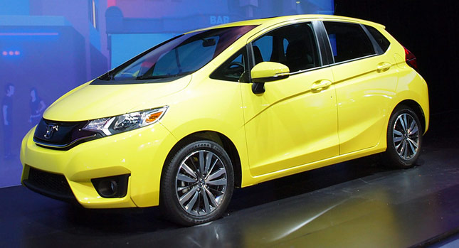  Honda Reveals New US-Spec 2015 Fit in Detroit, will be Made in Mexico