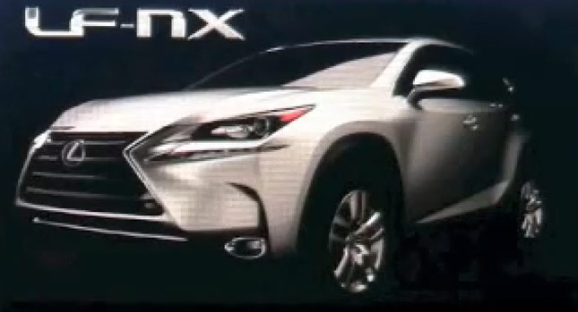  Looks Like Lexus Revealed the Production 2015 NX Compact SUV During Presentation