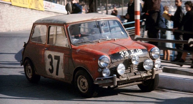  Mini Remembers Its First Monte Carlo Rally Win 50 Years On