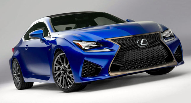  New Lexus RC F Performance Coupe with 460HP V8; First Photos