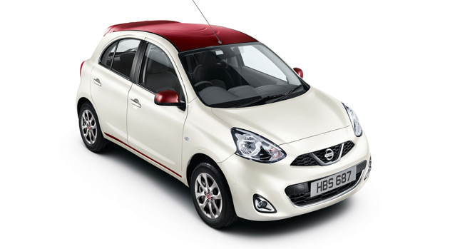  Nissan Splashes Some Colors to New Micra Limited Edition