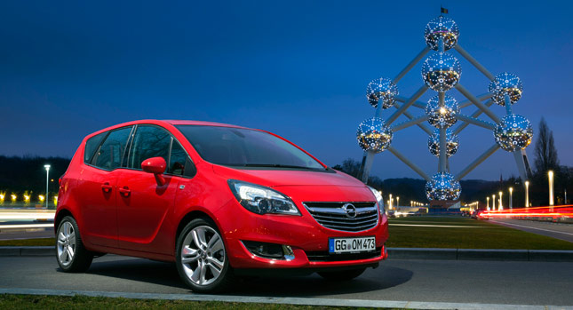  Lightly Refreshed Opel Meriva Debuts at the Brussels Auto Show