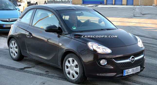  Spied: Opel / Vauxhall Rocks Concept Materializes Into New Adam Cabrio