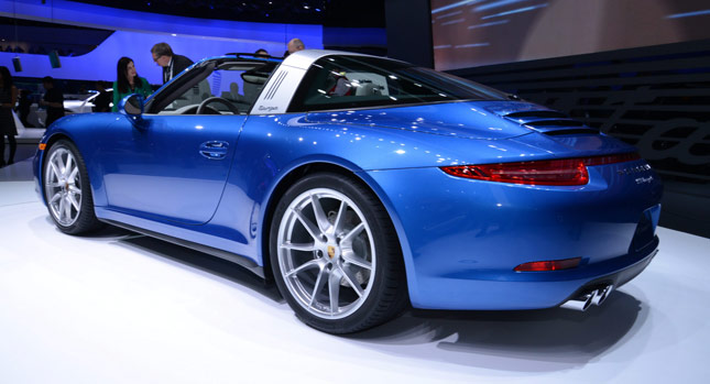  Porsche Blows the Top Off Retro-Sexy 911 Targa, Priced from $101,600* [w/Video]
