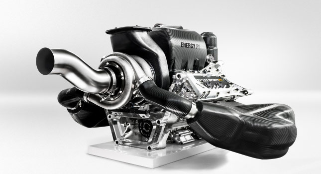  Renault Gets All Artsy with Shots of New 2014 Turbocharged F1 Engine