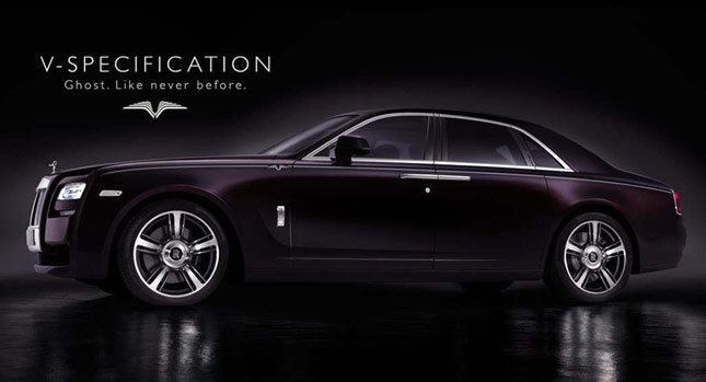  Rolls-Royce Quietly Unveils Limited Edition Ghost V-Specification with 593HP