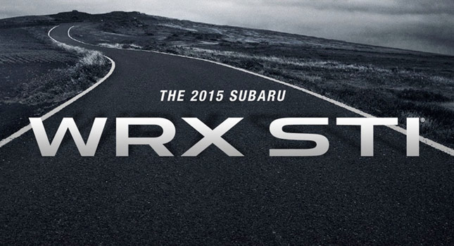  All-New 2015 Subaru WRX STI Coming to Detroit Auto Show