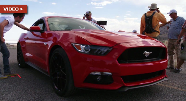  2015 Ford Mustang to Make Silver Screen Debut on Need for Speed Movie, See the Video