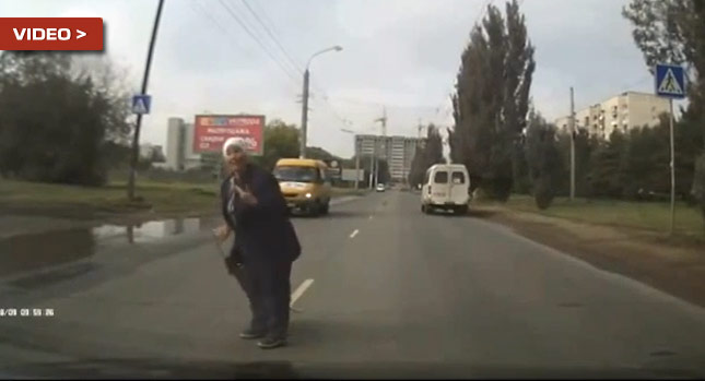  Russian Driving Mayhem: The Grandmother Edition