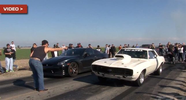  Tuned Nissan GT-R Versus All-American Muscle