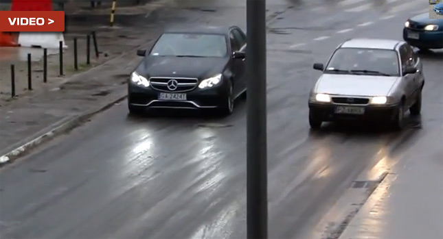  Black Ice Catches Polish Drivers by Surprise