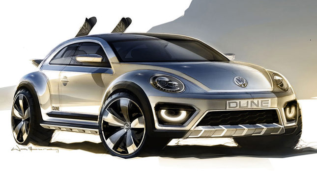  VW Gets Adventurous with New Beetle Dune Concept for Detroit Show