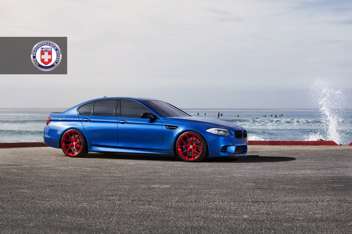 Lao Finde sig i involveret BMW M5 Monte Carlo Blue on Red HRE Rims; What Do You Say? | Carscoops