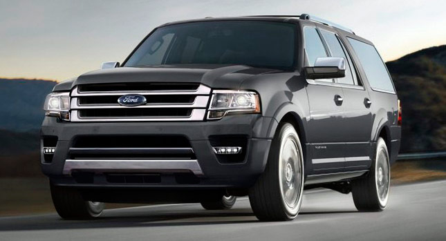  Ford Applies Some Lipstick and New V6 Turbo to 2015 Expedition SUV